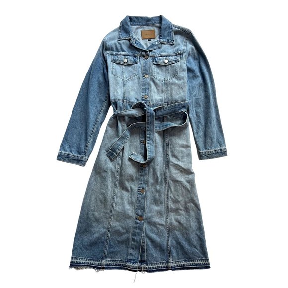 Sanctuary Dresses & Skirts - Sanctuary Denim Long Sleeve Dress in Blue